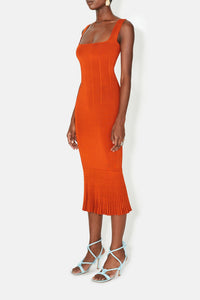 Atalanta Dress - Arancio