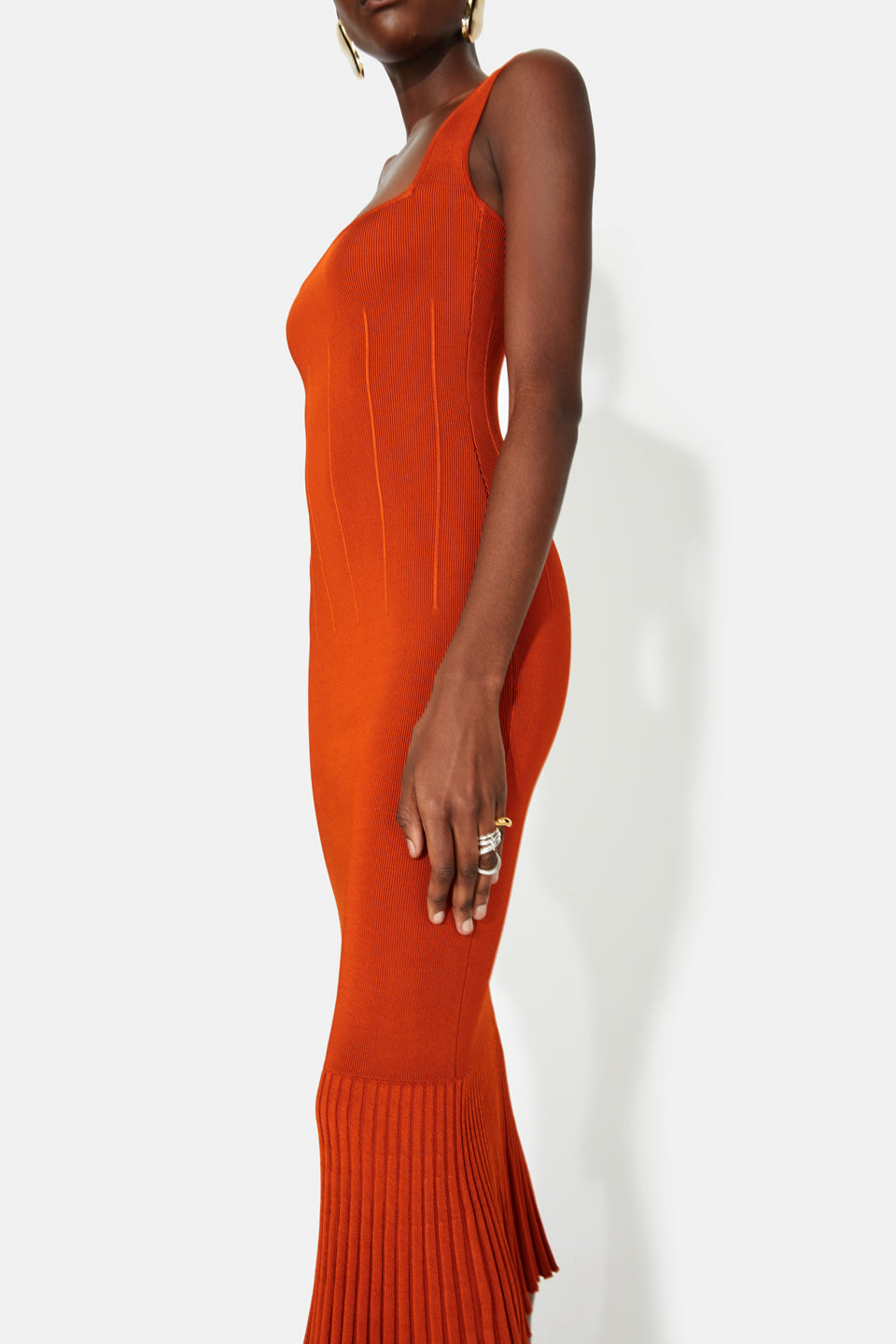 Atalanta Dress - Arancio