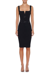 Mirrored Orion Dress - Black