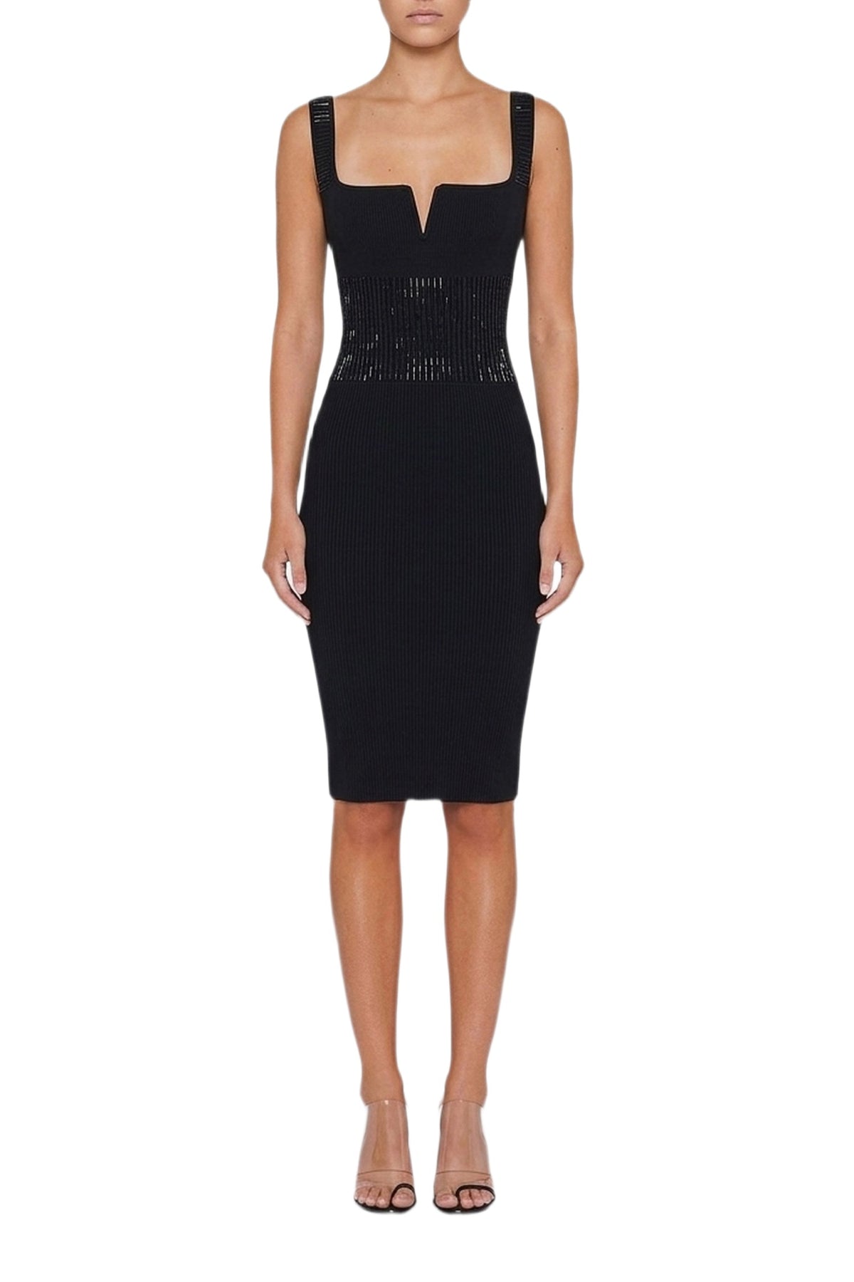 Mirrored Orion Dress - Black
