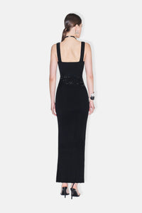 Mirrored Orion Dress - Black