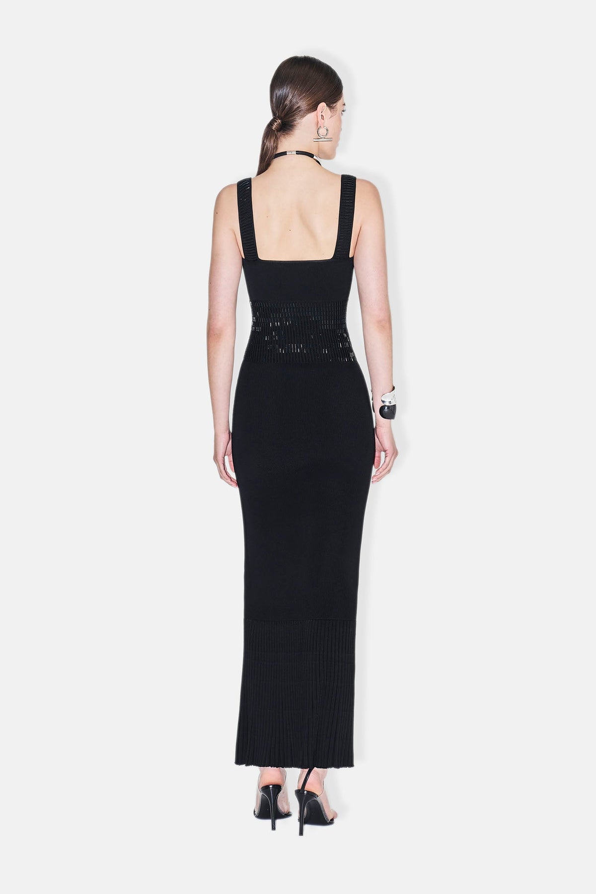 Mirrored Orion Dress - Black