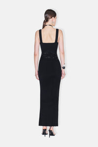 Mirrored Orion Dress - Black