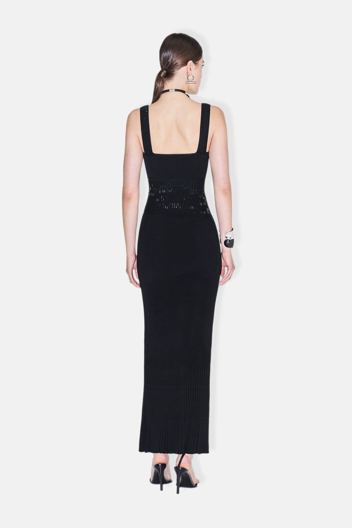 Mirrored Orion Dress - Black