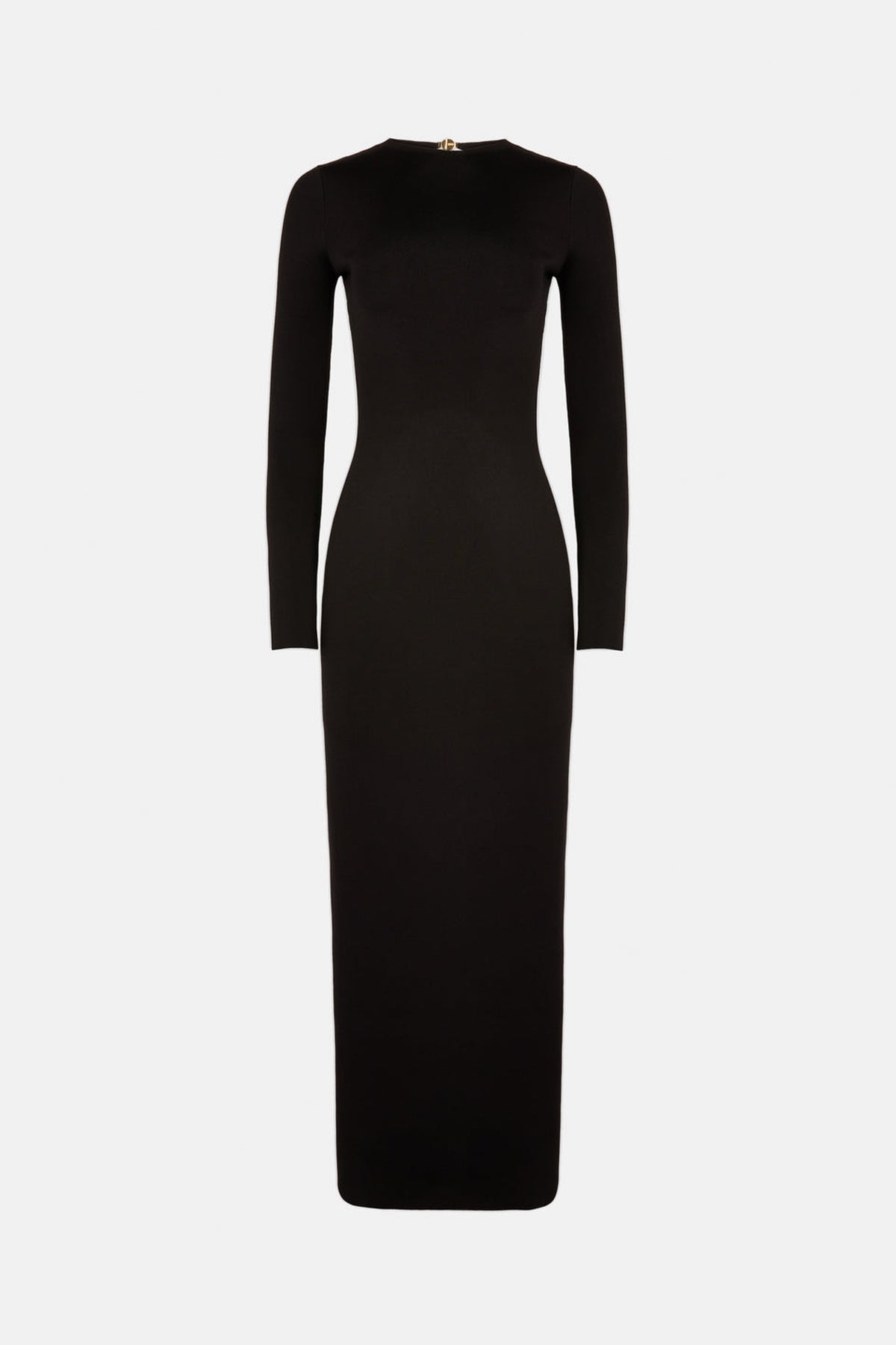Robe longue Vega Globe Chain - Black
