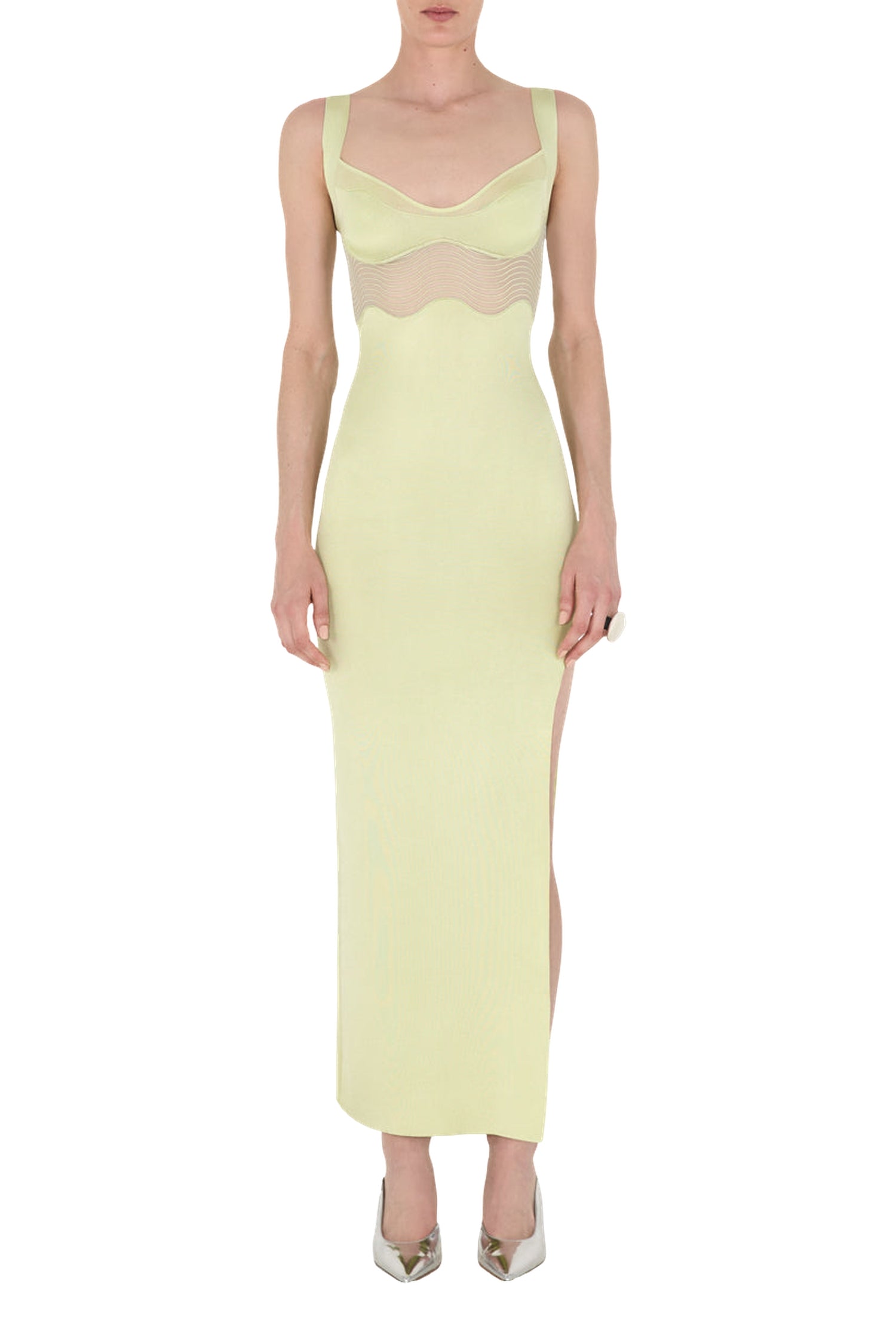 Robe Uma à fente - Apple