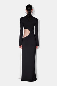 Robe Cindy torsadée - Black & White