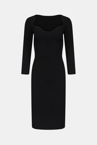 Robe Kaia en maille - Black