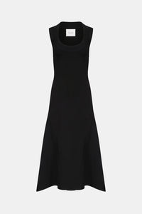 Robe Claudia à encolure ronde - Black