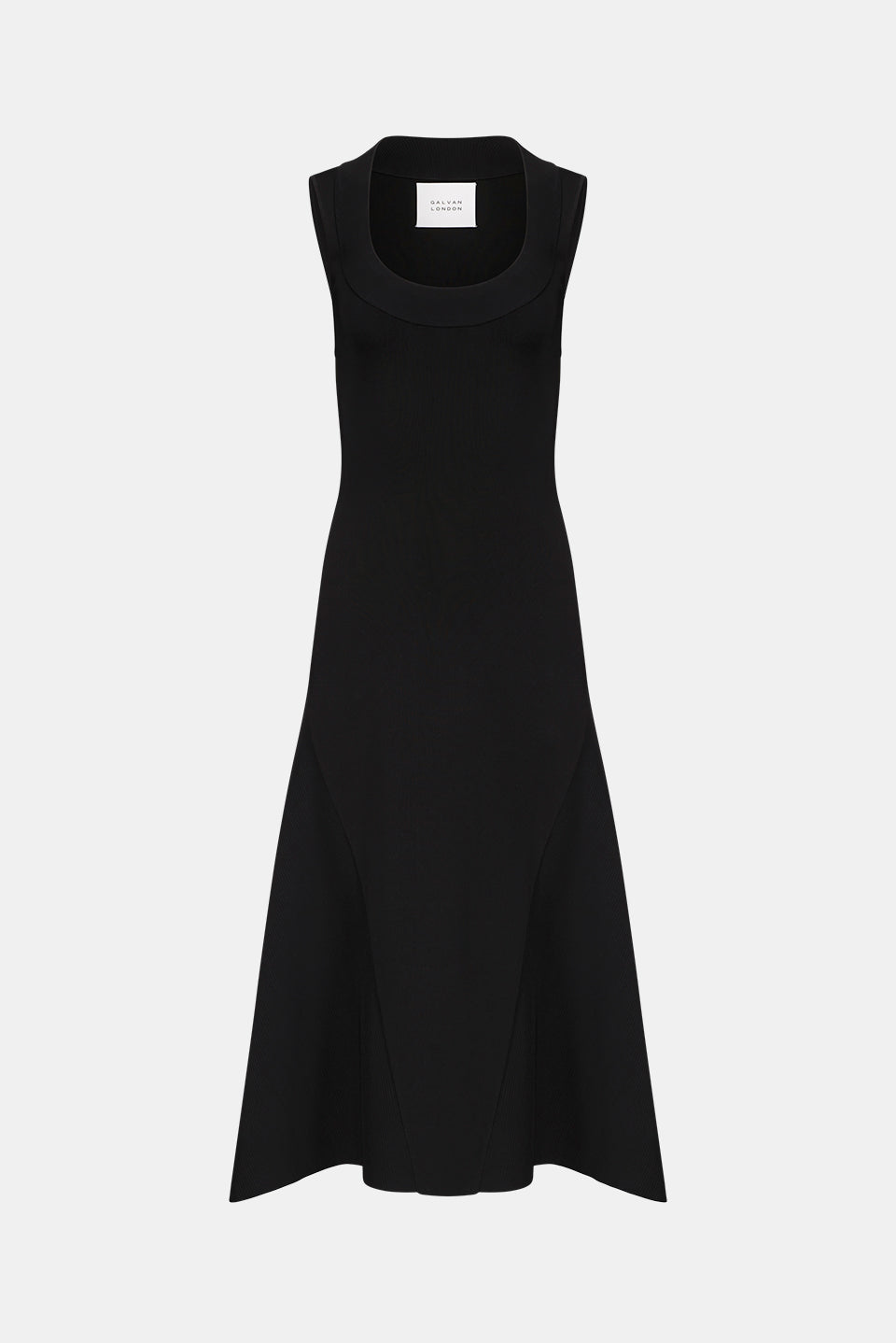 Robe Claudia à encolure ronde - Black