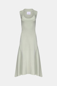 Robe Claudia à encolure ronde - Apple