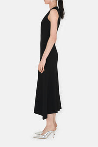 Robe Claudia à encolure ronde - Black
