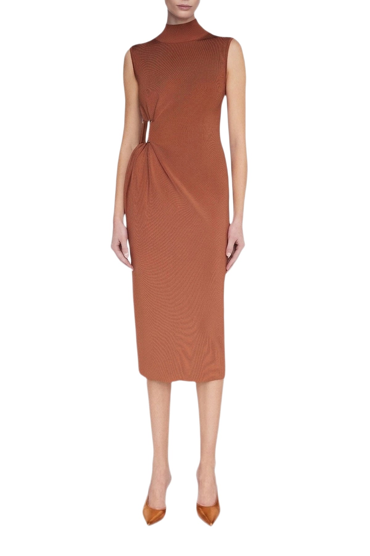 Malenko Day Dress - Brandy
