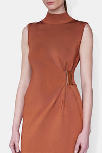 Robe midi Malenko - Brandy