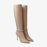 Bottes Dreece 95 en cuir - Stone
