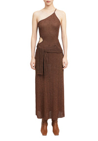 Robe longue Driad métallique - Ember