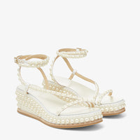 ZNO STOCK 0 / Reco 150 WHITE/WHITE Casual Wedge DRIVE 60