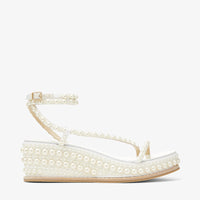ZNO STOCK 0 / Reco 150 WHITE/WHITE Casual Wedge DRIVE 60