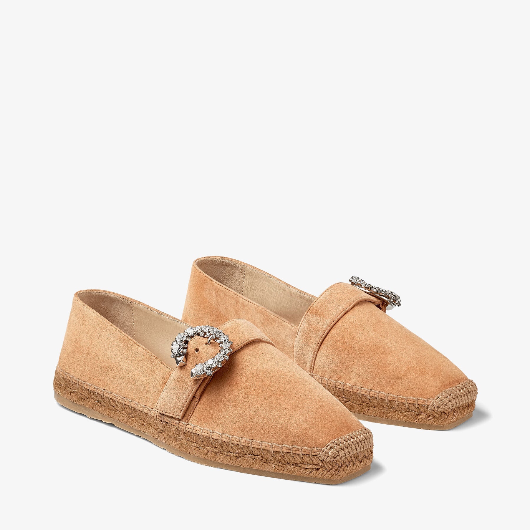 Mocassins plats Dru en cuir - Caramel & Crystal