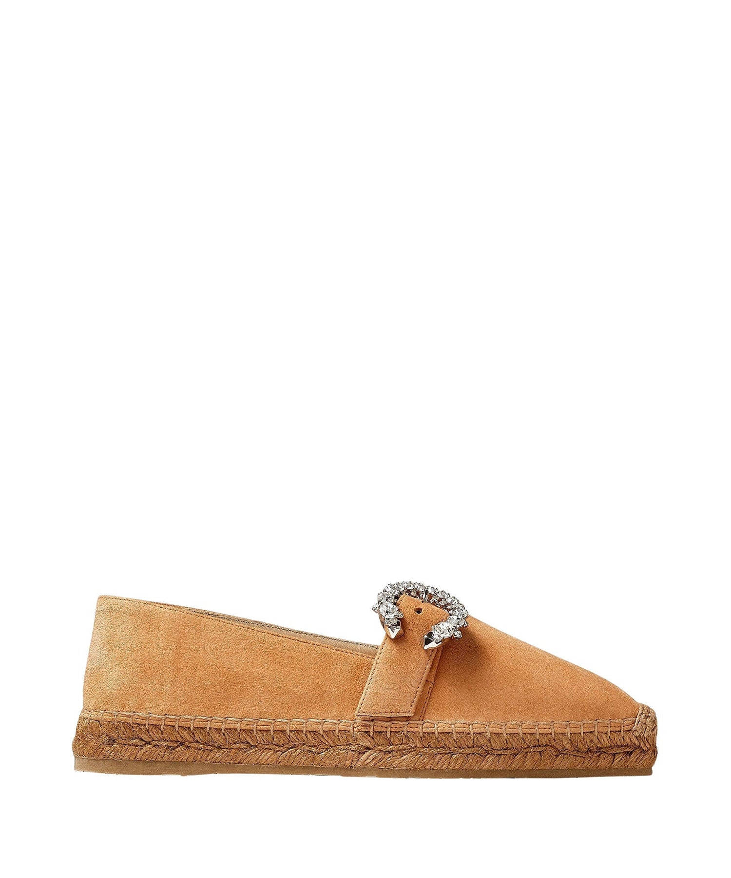 Mocassins plats Dru en cuir - Caramel & Crystal