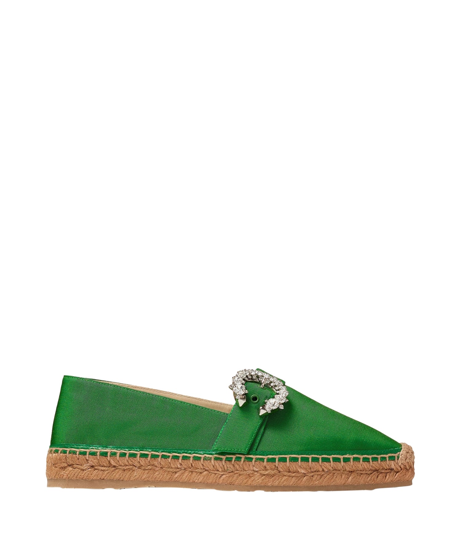 Mocassins Dru à boucle sertie de cristaux - Malachite & Crystal