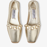 Mocassins Dru en cuir - Gold & Gold Mix