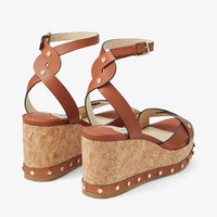 ZNO STOCK 0 / Reco 150 CUOIO/T.MORO Casual Wedge DRYA WEDGE 70