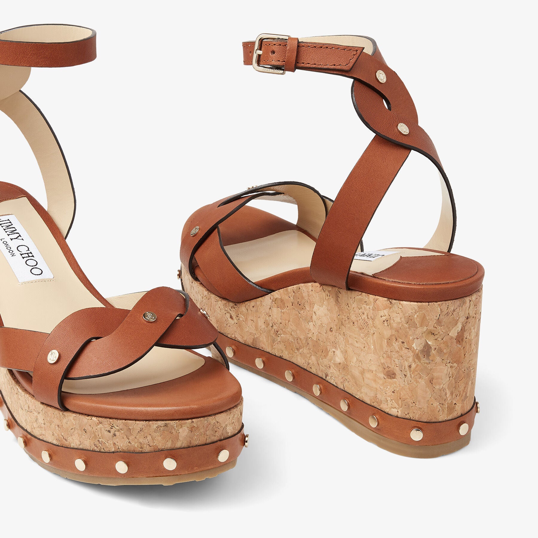 ZNO STOCK 0 / Reco 150 CUOIO/T.MORO Casual Wedge DRYA WEDGE 70