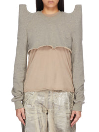 Sweatshirt Tecsweat court - Melange Grey