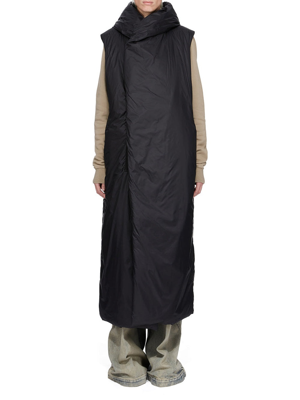 Pantalon cargo Jumbo Belas en denim - Mineral Pearl