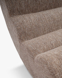 Fauteuil modulable Cozy - Tweed Taupe New York