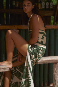 Green / Ancient Peru Dress in Green