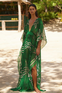 Green / Secret Garden Dress