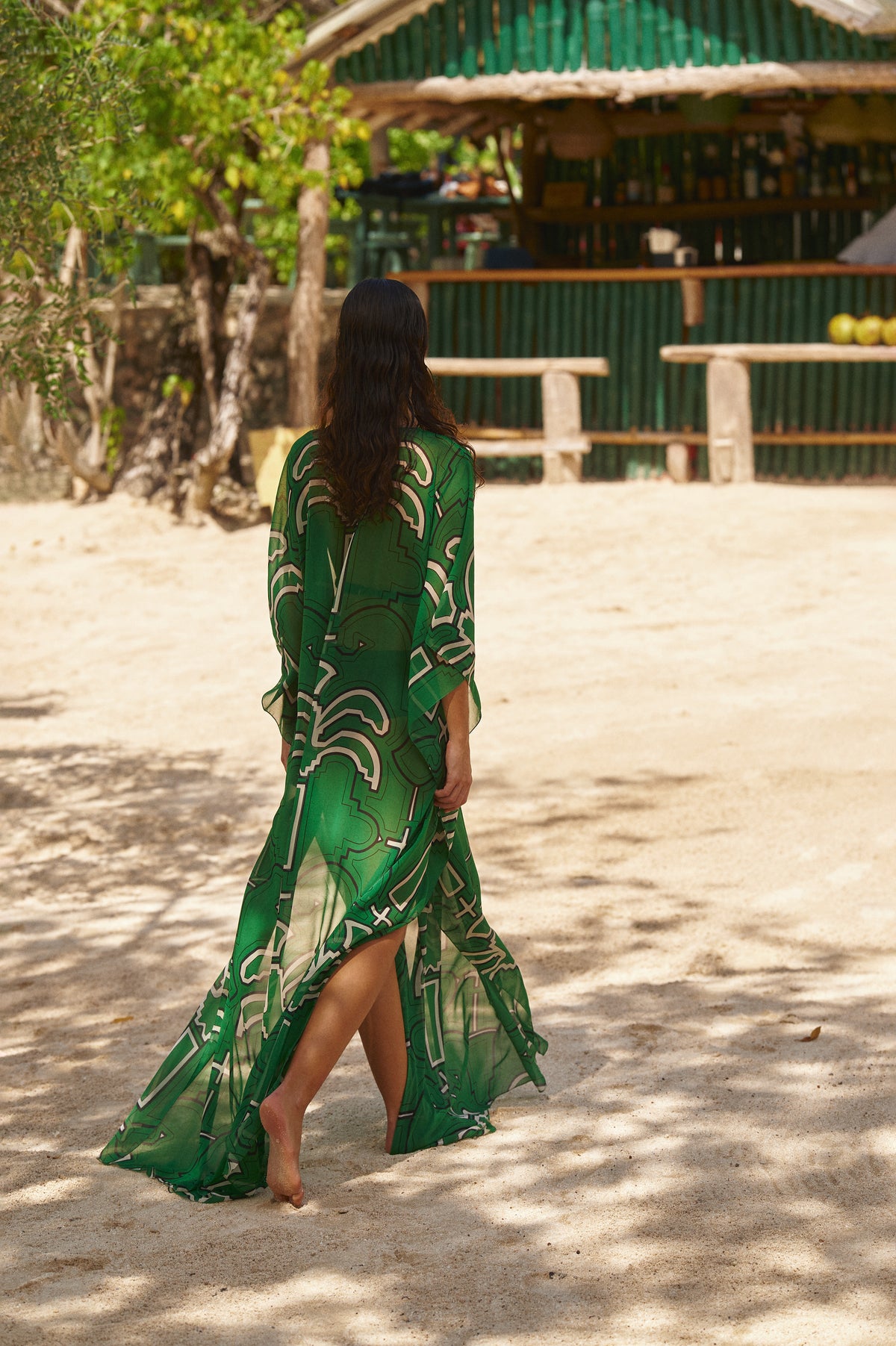 Green / Secret Garden Dress