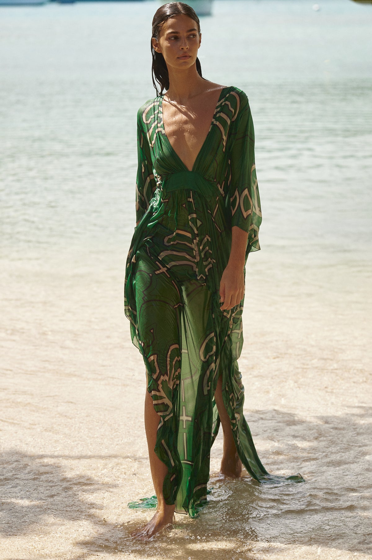 Green / Secret Garden Dress