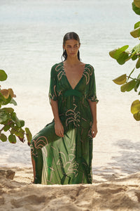 Green / Secret Garden Dress
