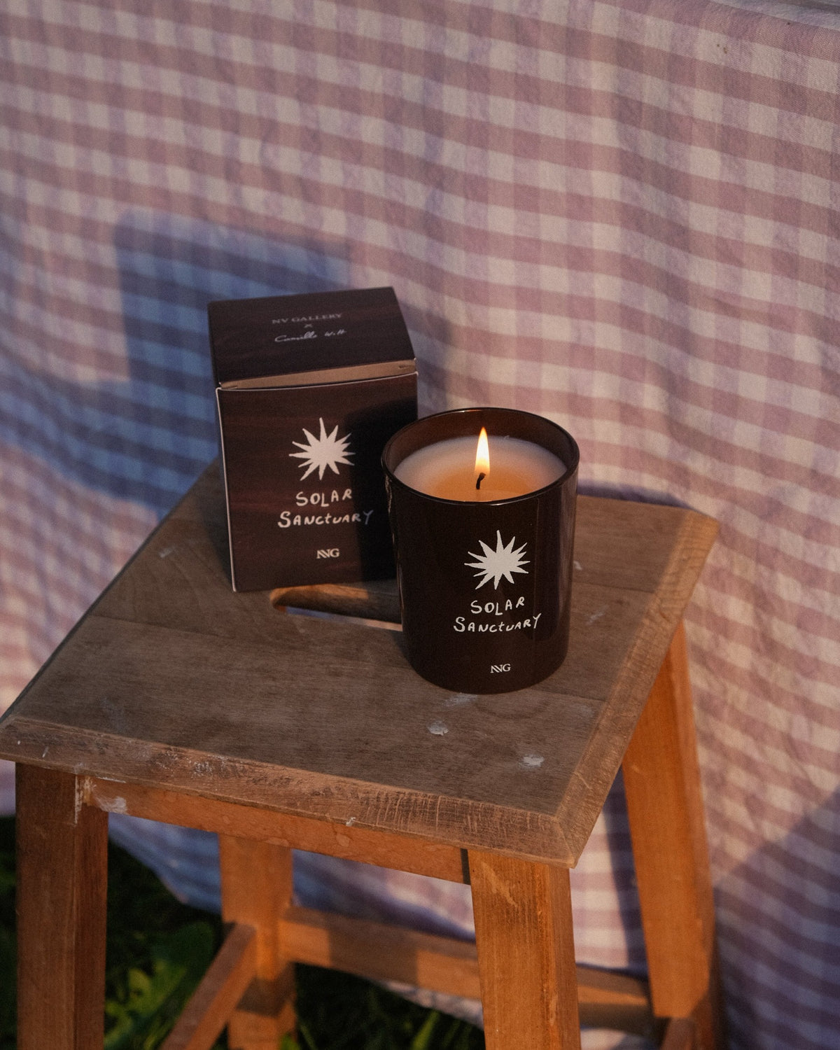 Solar Fig-Scented Candle - Natural Wax