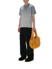Pantalon asymétrique en denim - Black