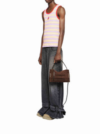 Pantalon large en denim - Grey