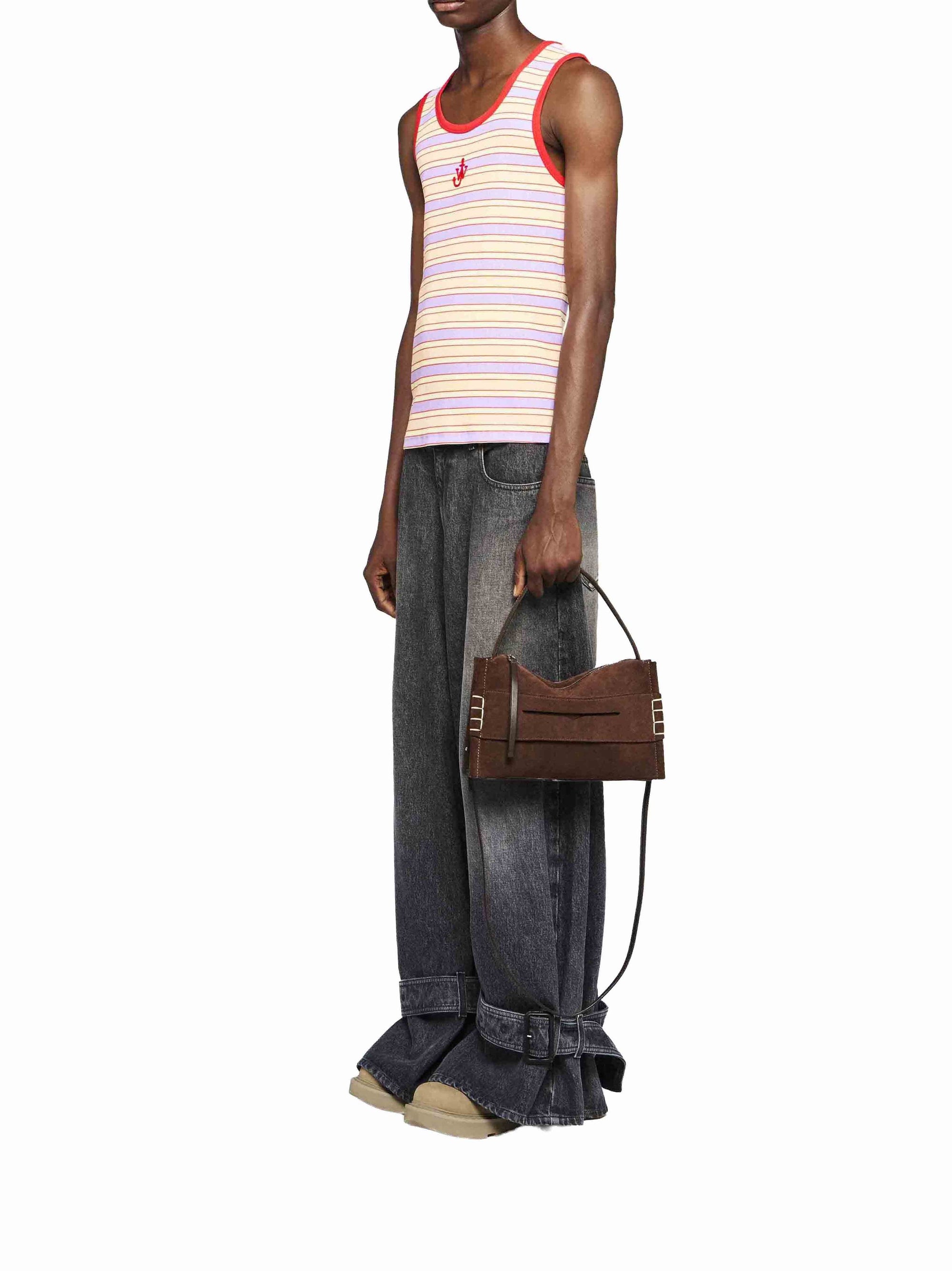 Pantalon large en denim - Grey