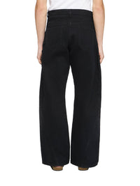 Jeans De Travail Tordus - Black