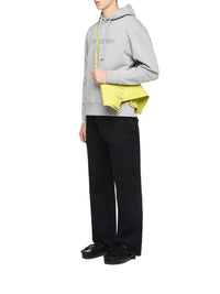 Pantalon taille basse en denim - Black