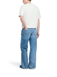 Jeans De Travail Tordus - Light Blue