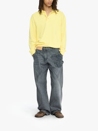 Jeans De Travail Tordus - Grey