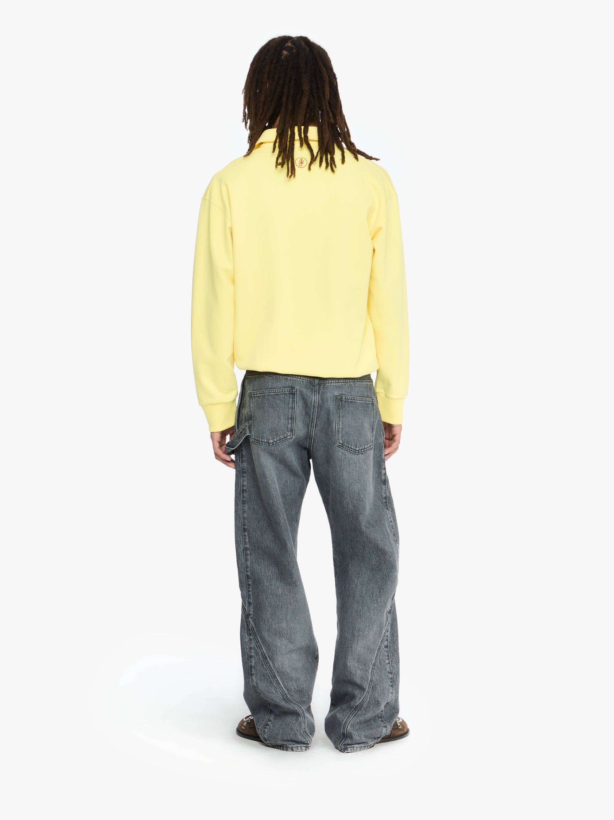 Jeans De Travail Tordus - Grey