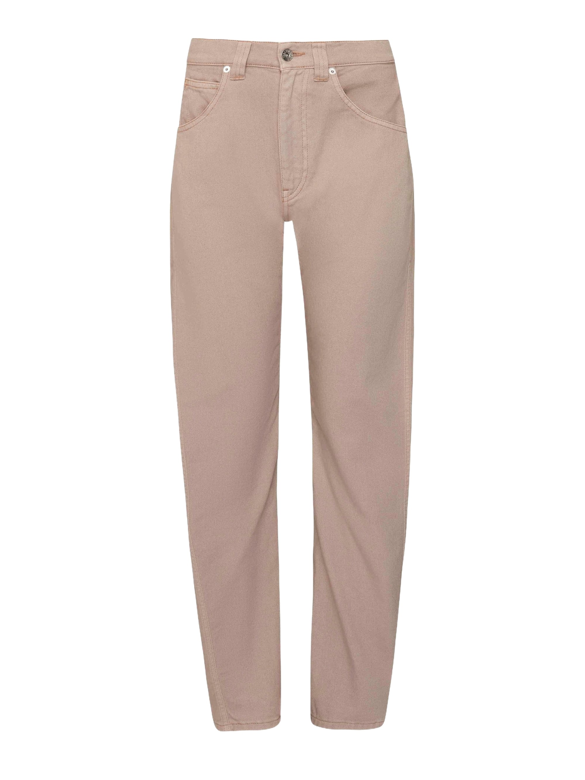 Jeans Slim Torsadé - Light Mauve
