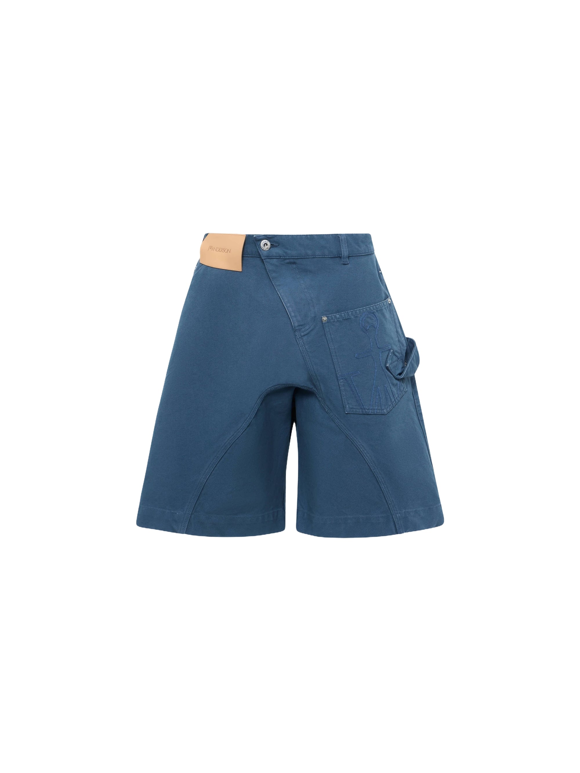 Short De Travail Torsadé - Light Blue