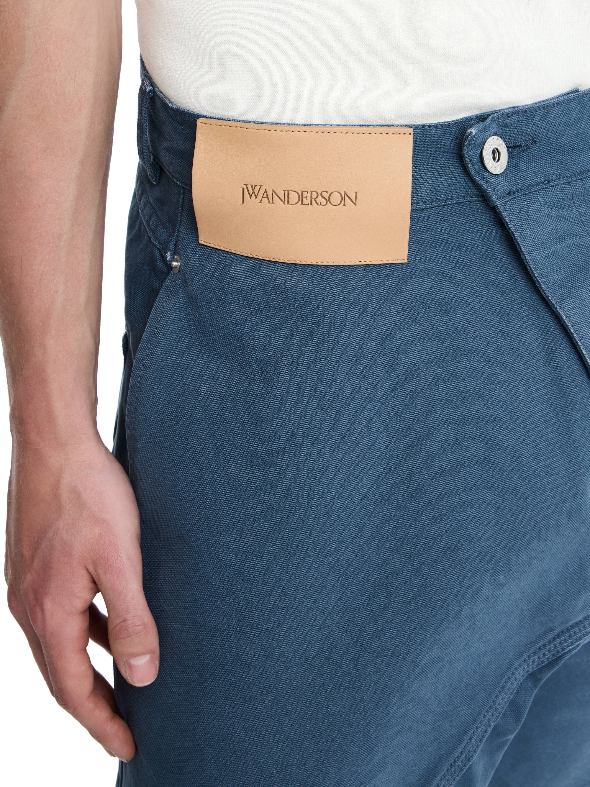 Short De Travail Torsadé - Light Blue