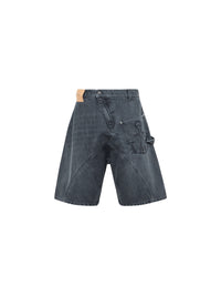 Short De Travail Torsadé - Grey