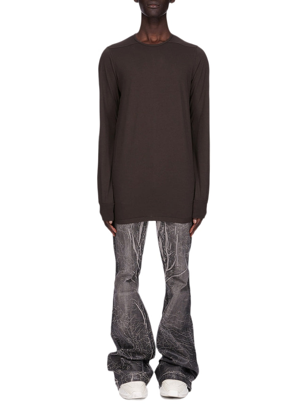 Level long-sleeved T-shirt - Dark Dust